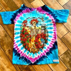 Grateful Dead 30 years old school over sized womens t shirt